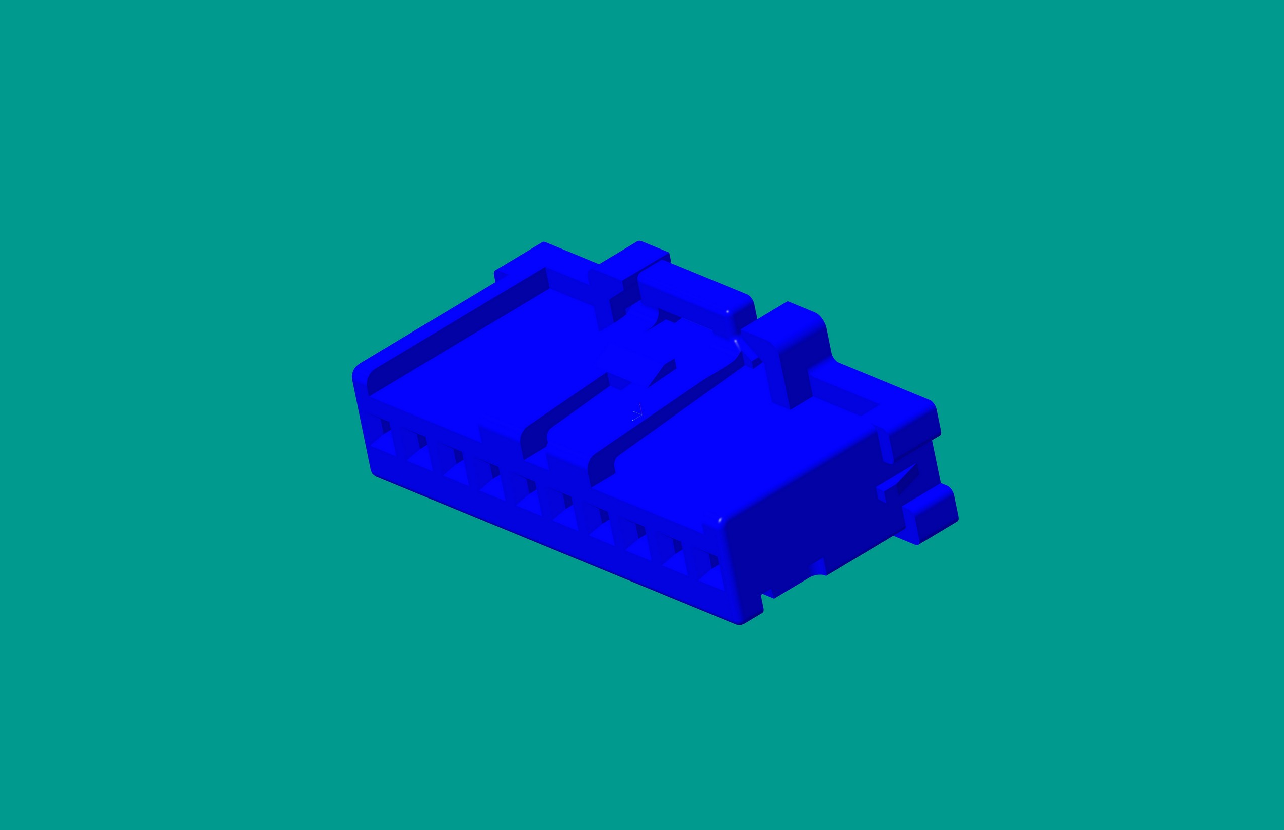 2.0間距，PNIRP-10V-S藍色