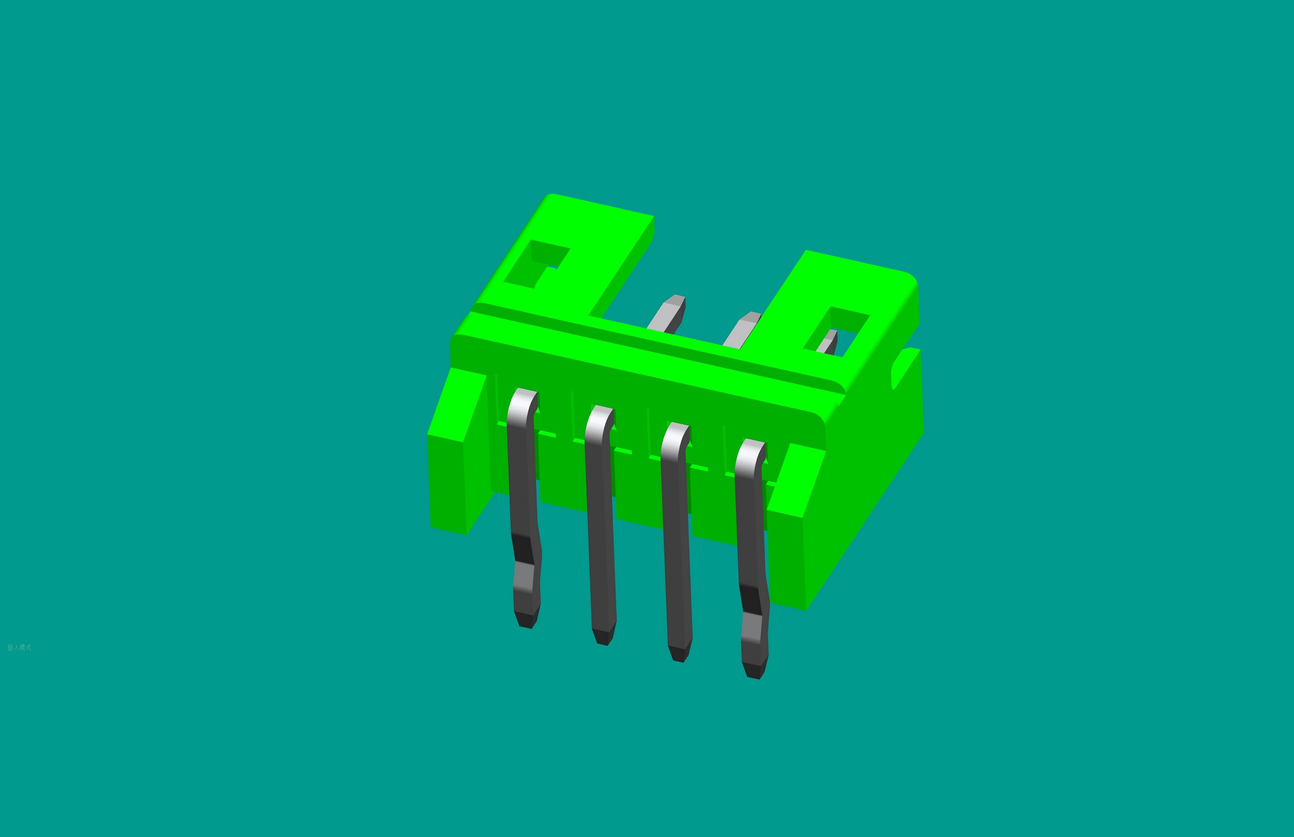 PH-4QA（有保護(hù)腳）綠色，普通PA66