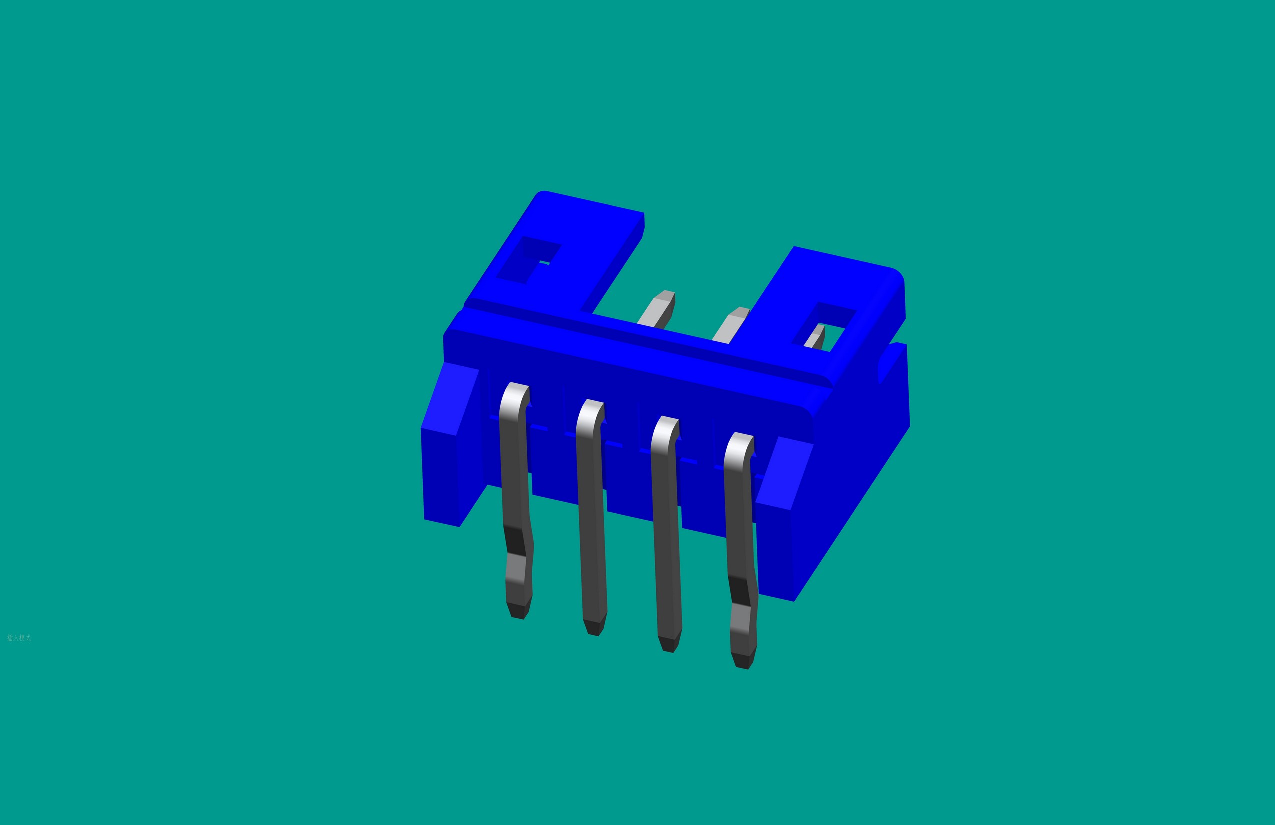 PH-4QA（有保護(hù)腳）藍(lán)色，普通PA66