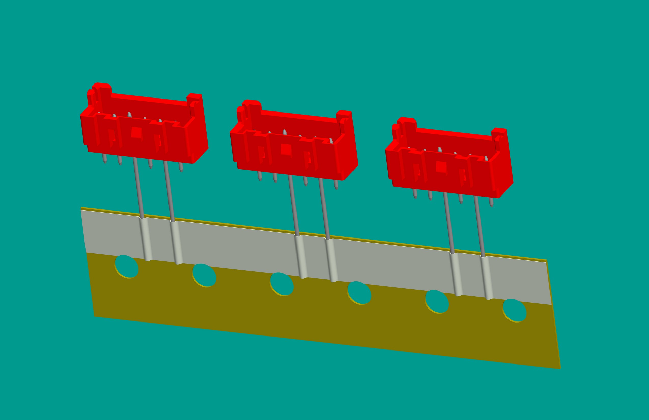 XA-6A編帶針座（紅色）