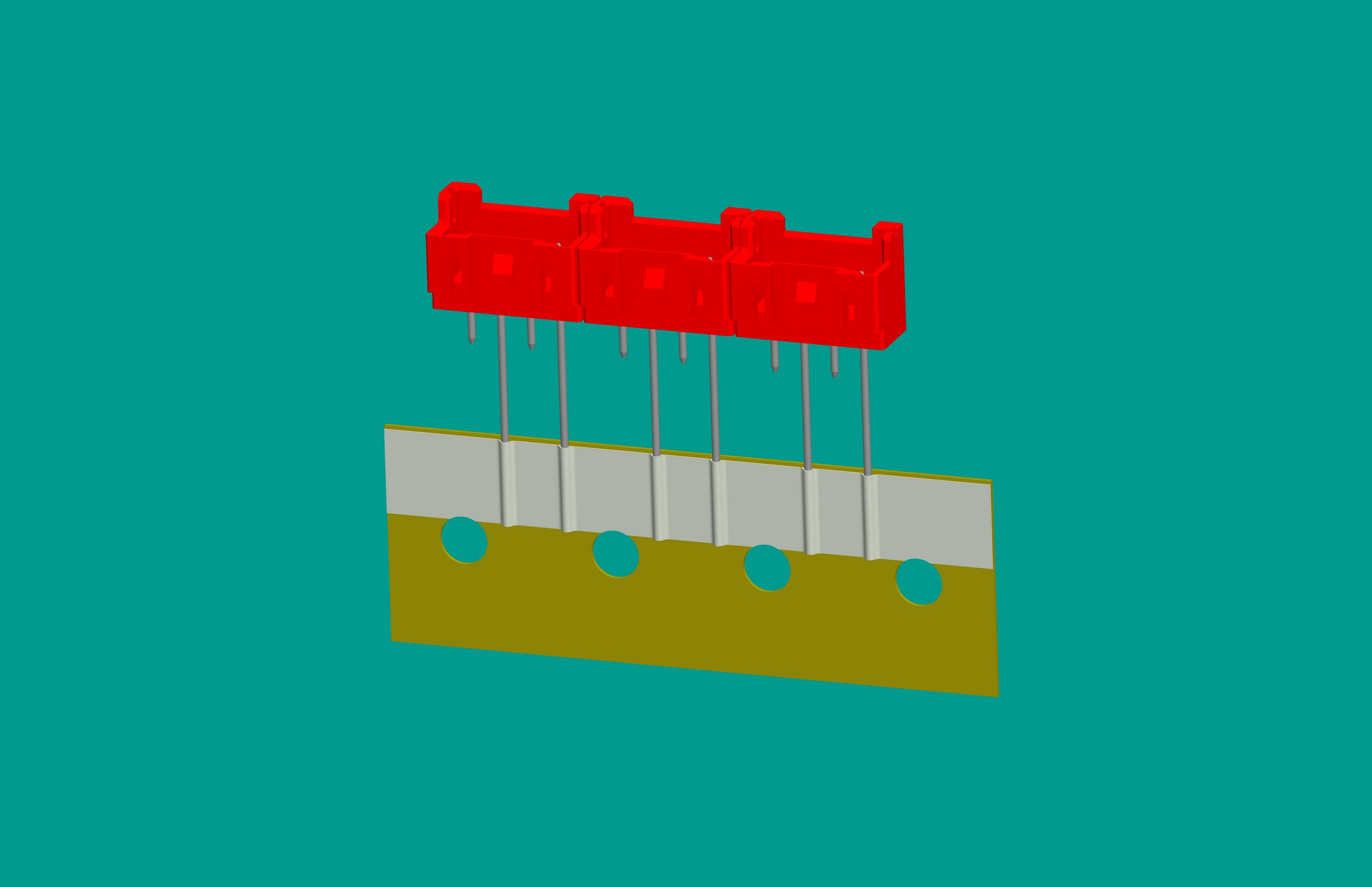 XA-4A編帶針座（紅色）