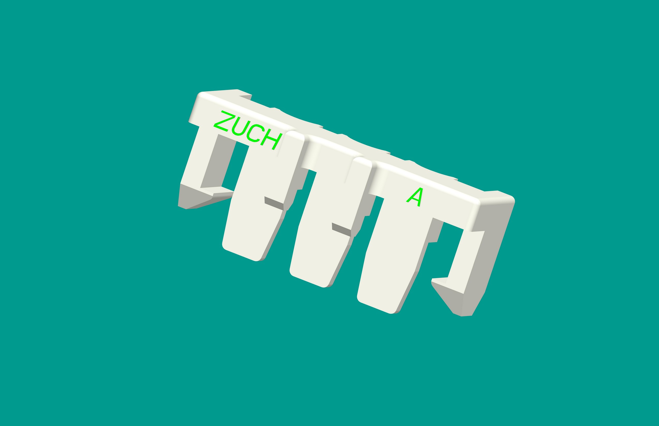 XH-3S有防壓扣鎖片-白色