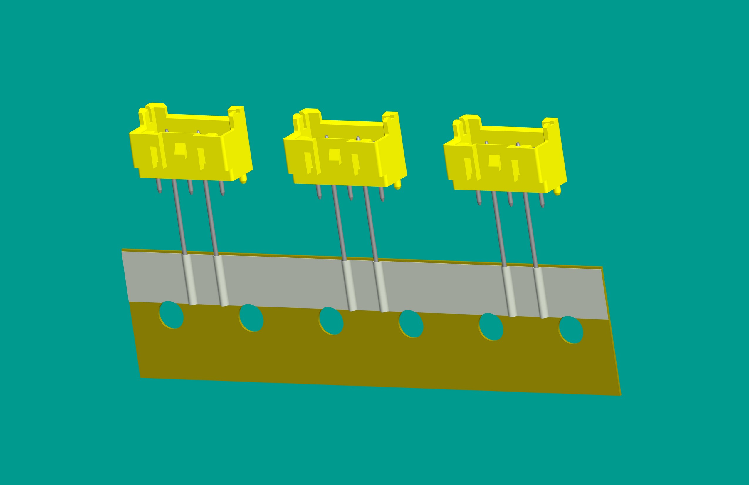 XA-5A編帶針座（黃色）