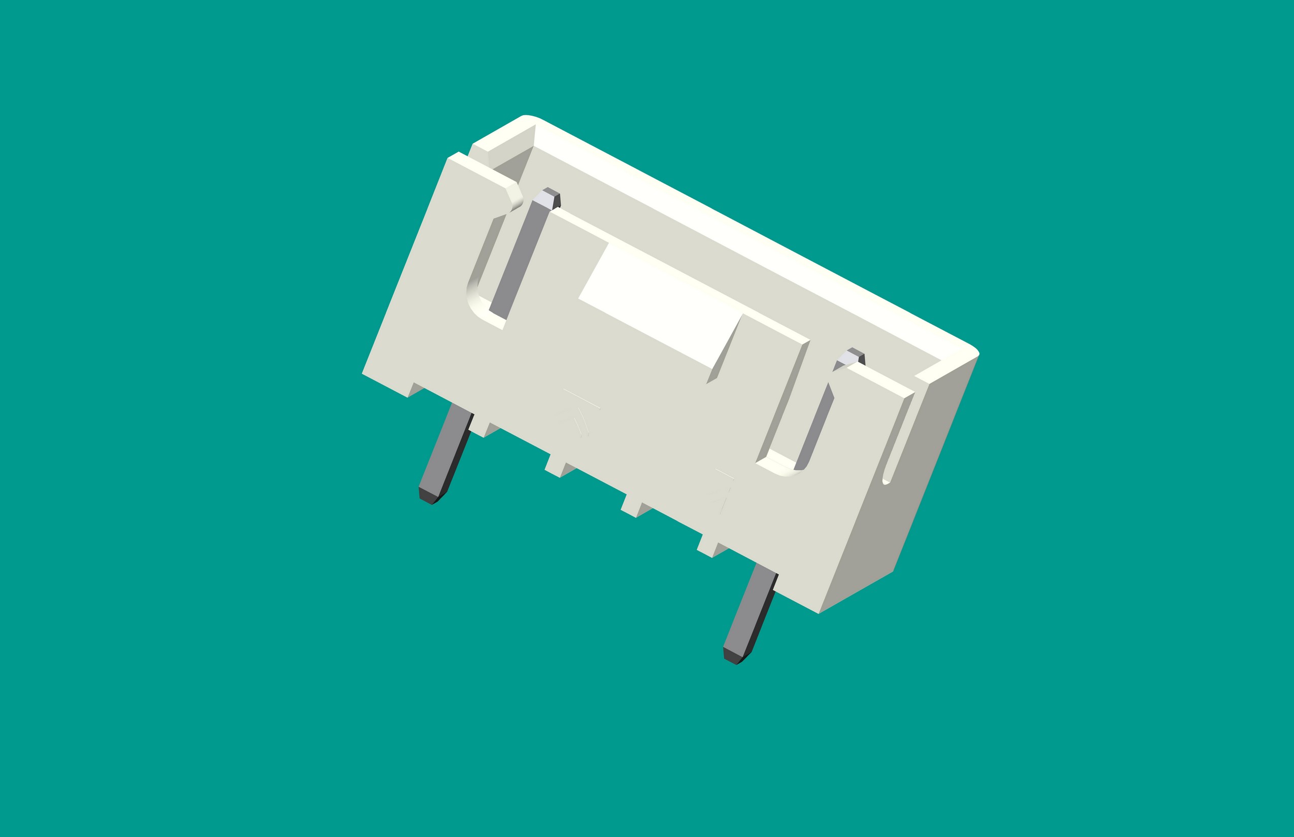 XH-5A-3 (帶扣）白色（普通PA66)（缺2、3、4針）