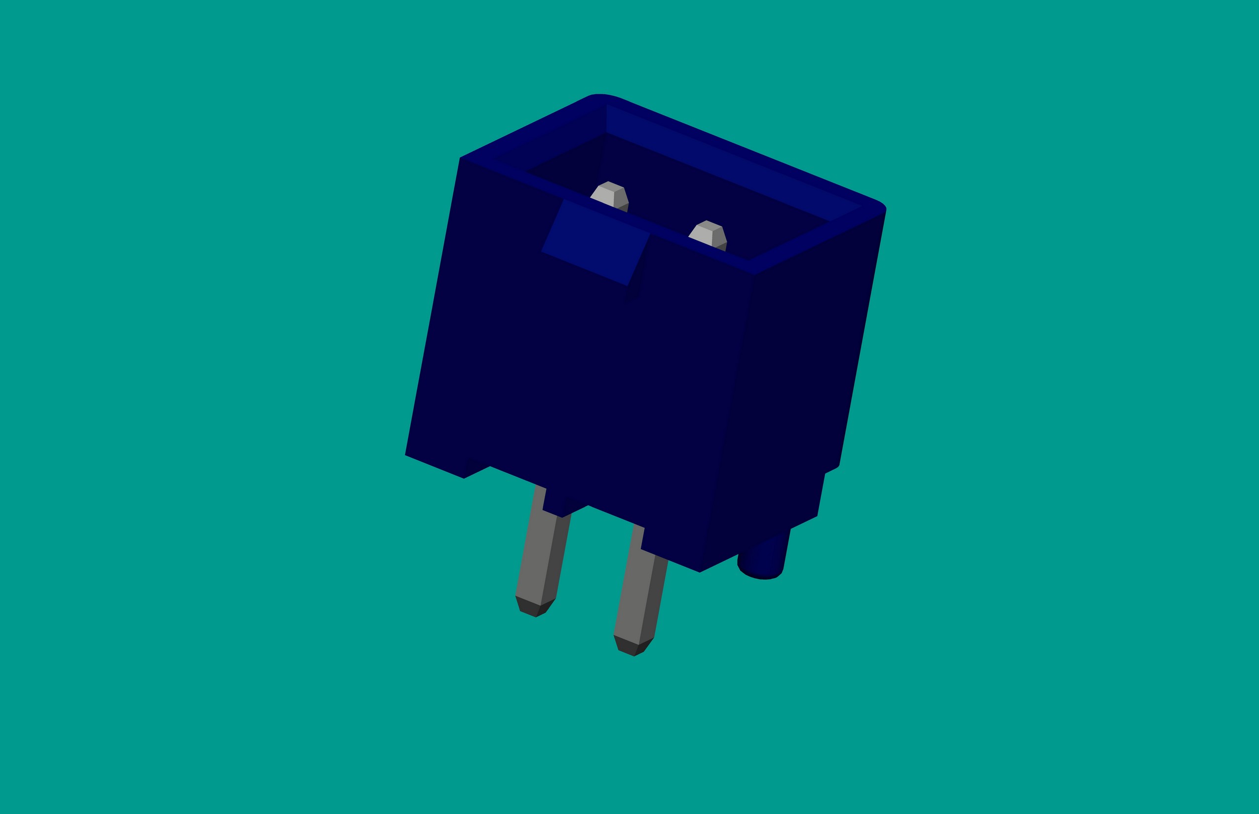 XH帶扣帶定位針座-2直針 藍(lán)色