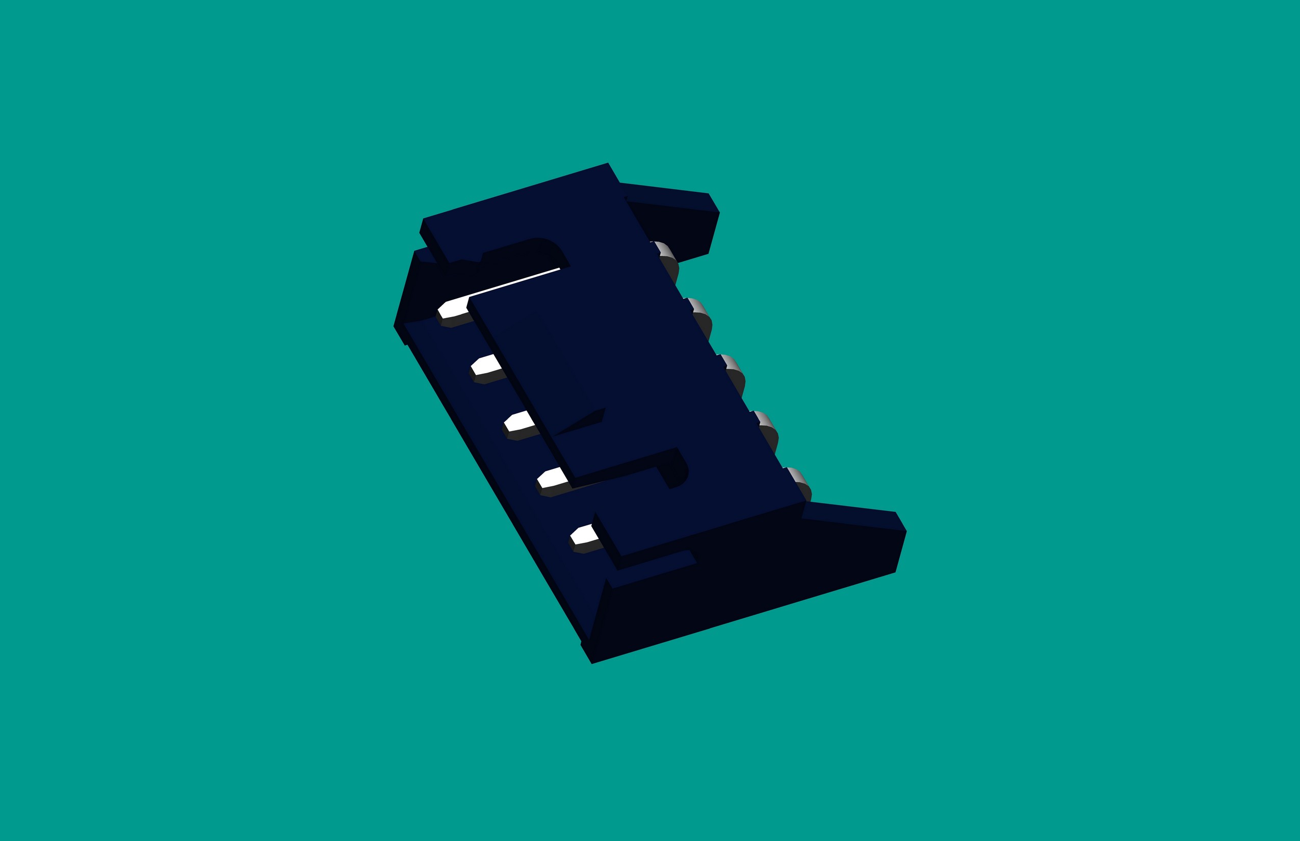 XH-5QA(帶扣)帶保護(hù)腳臥式針座黑色/