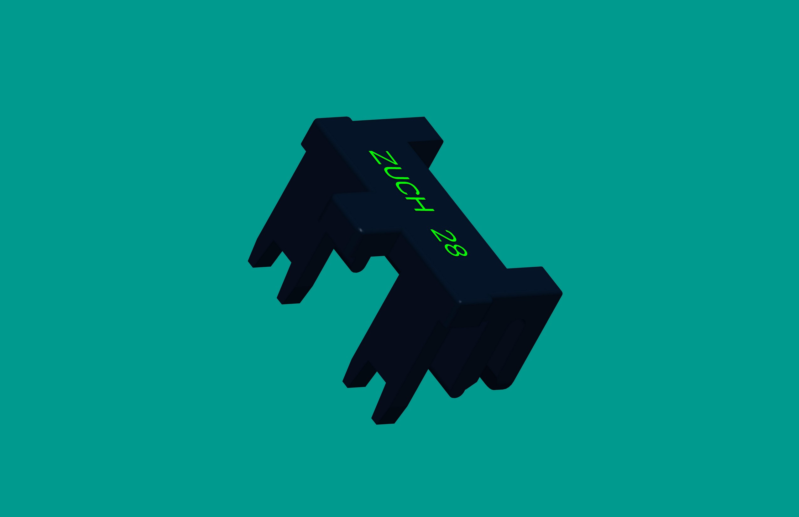 VH帶臺階鎖片黑色-高灼熱絲