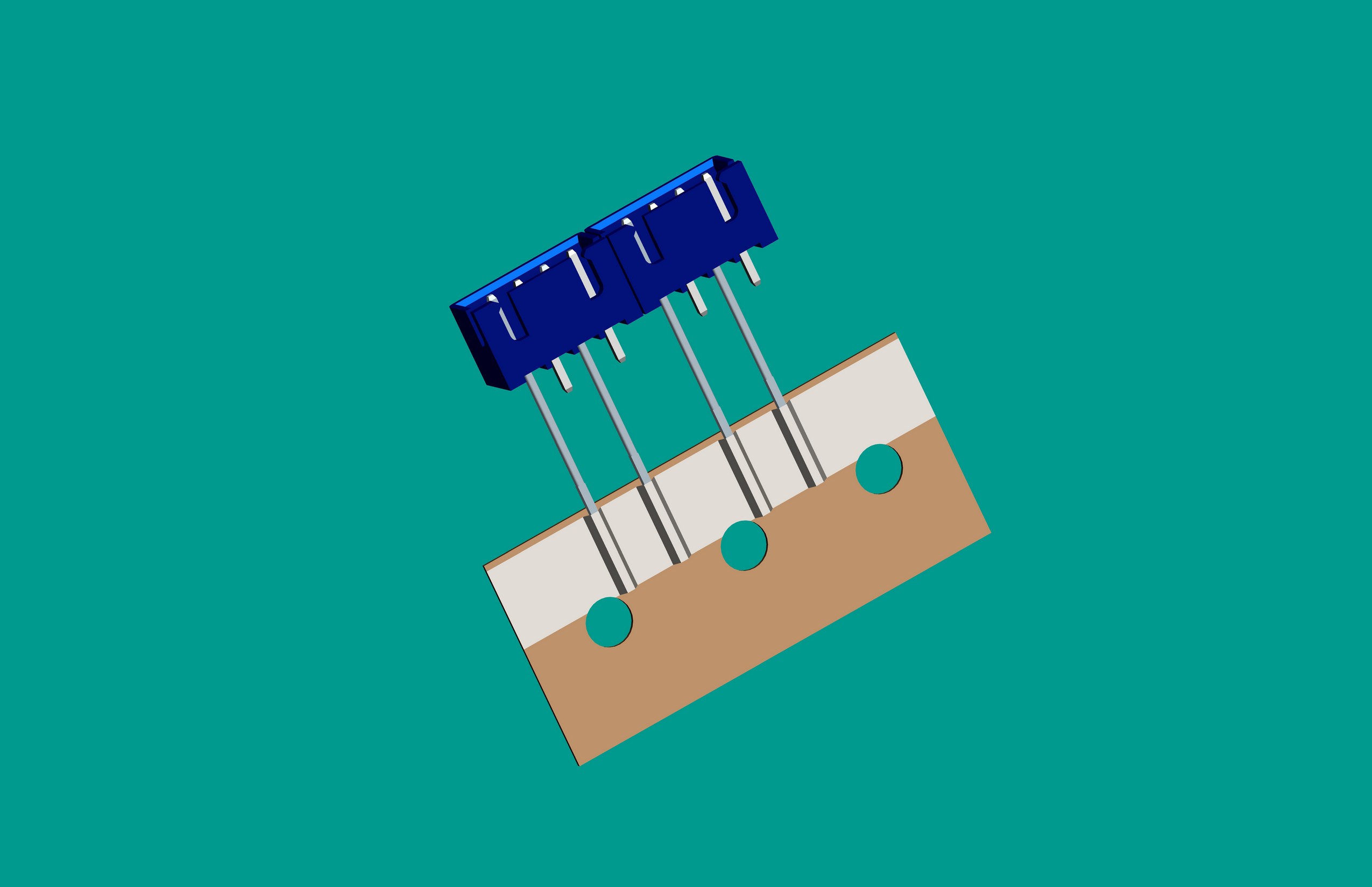 XH-4A立式針座藍(lán)色/編帶/（1，3短針）