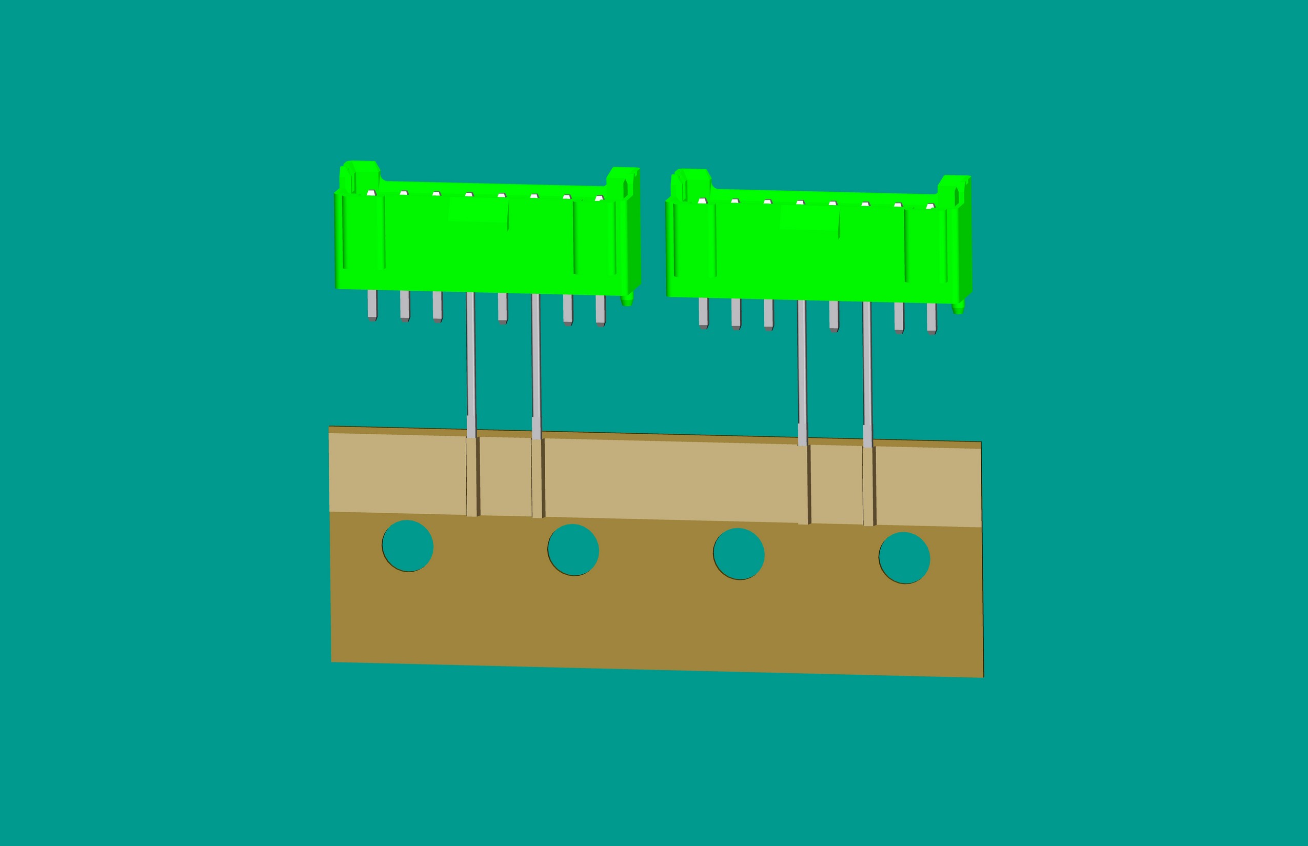 XH-8A全包編帶立式針座綠色/(3、5長針)普通PA66