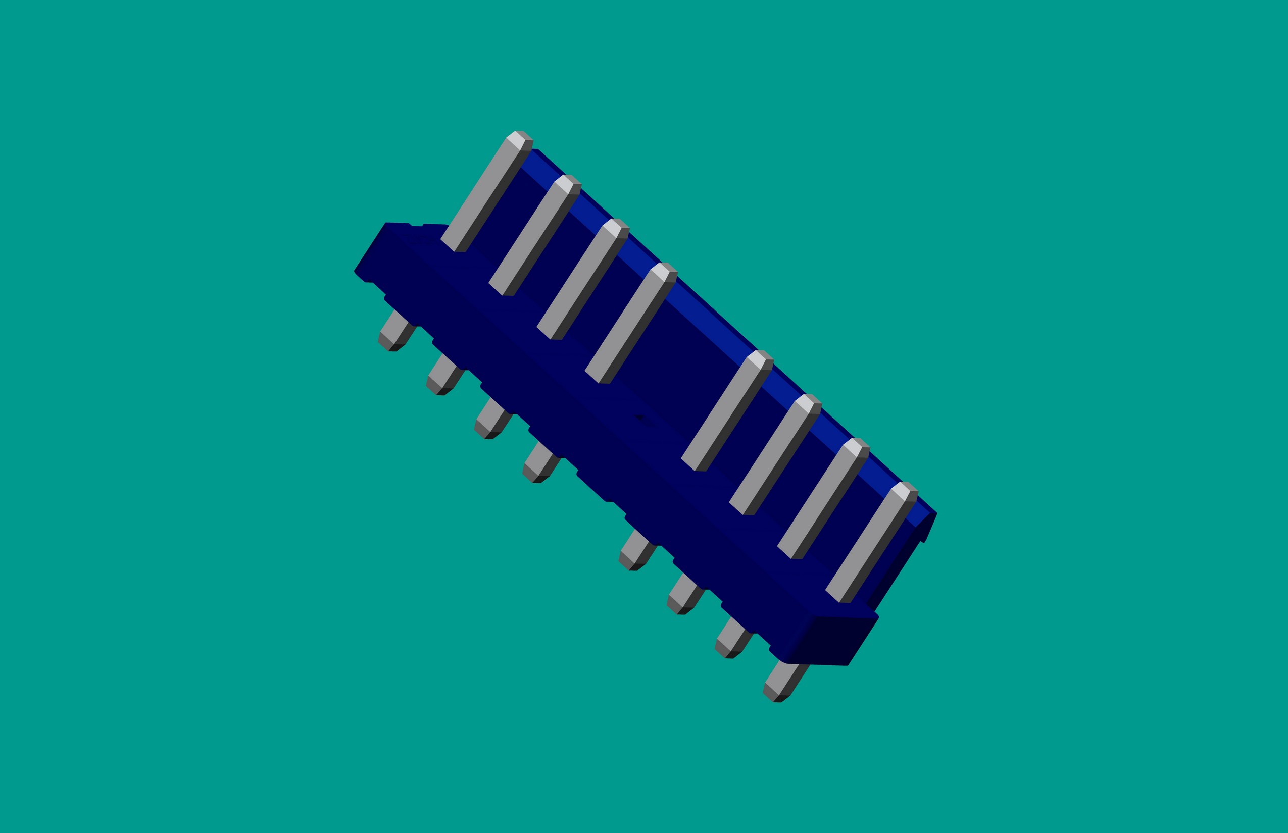 VH-9A-1（半包，藍(lán)色普通PA66）（缺第5針）