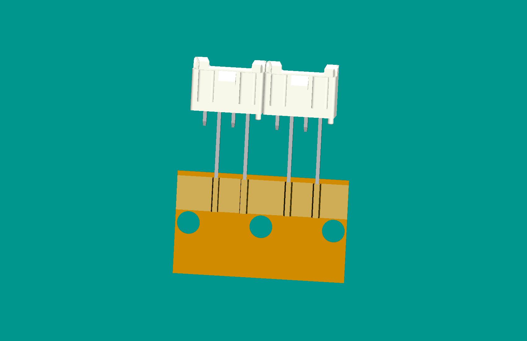XH-4A全包編帶針座(1、3長針)(白色)普通PA66
