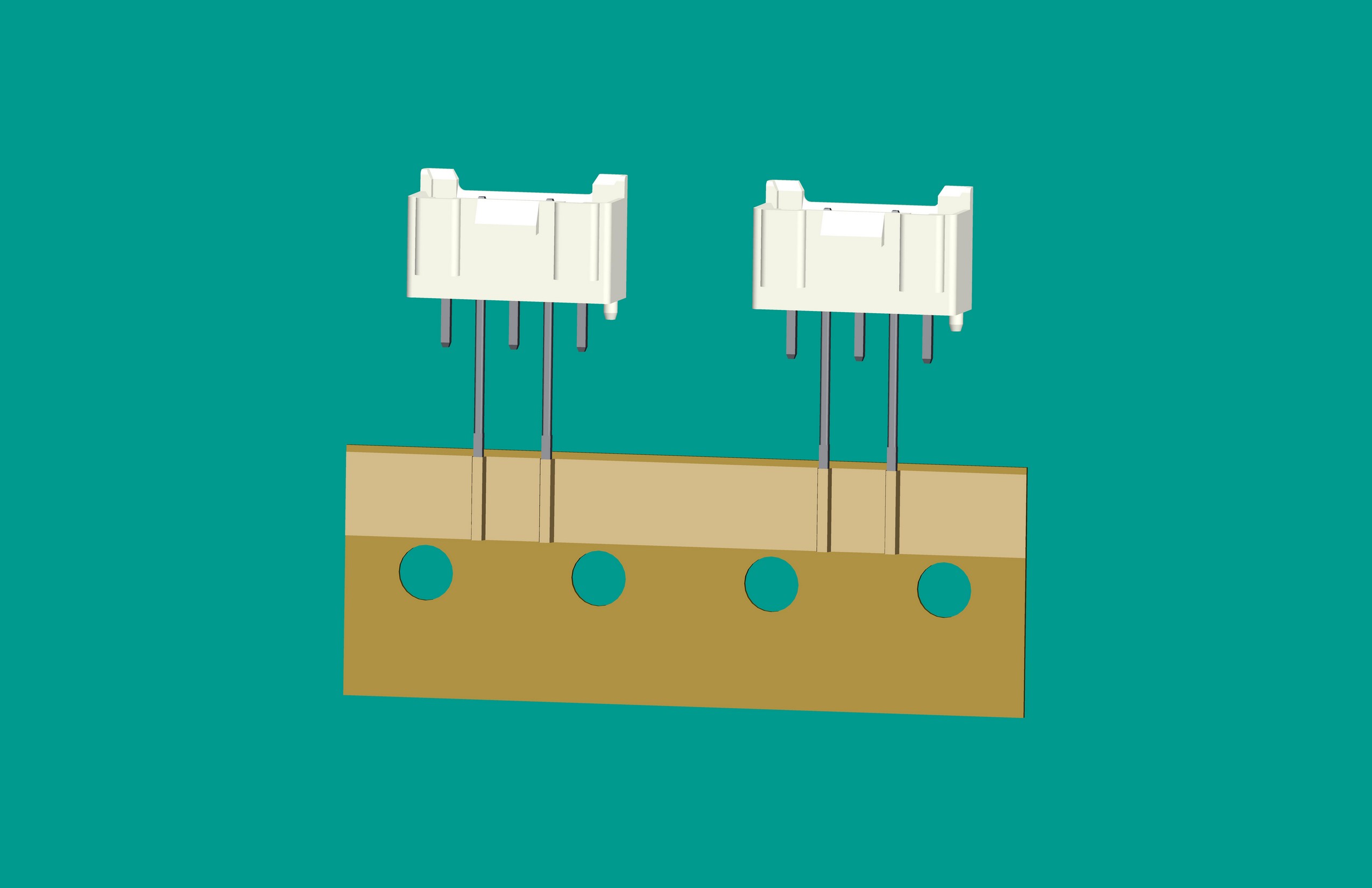 XH-5A全包編帶立式針座白色/(2、4長針)普通PA66
