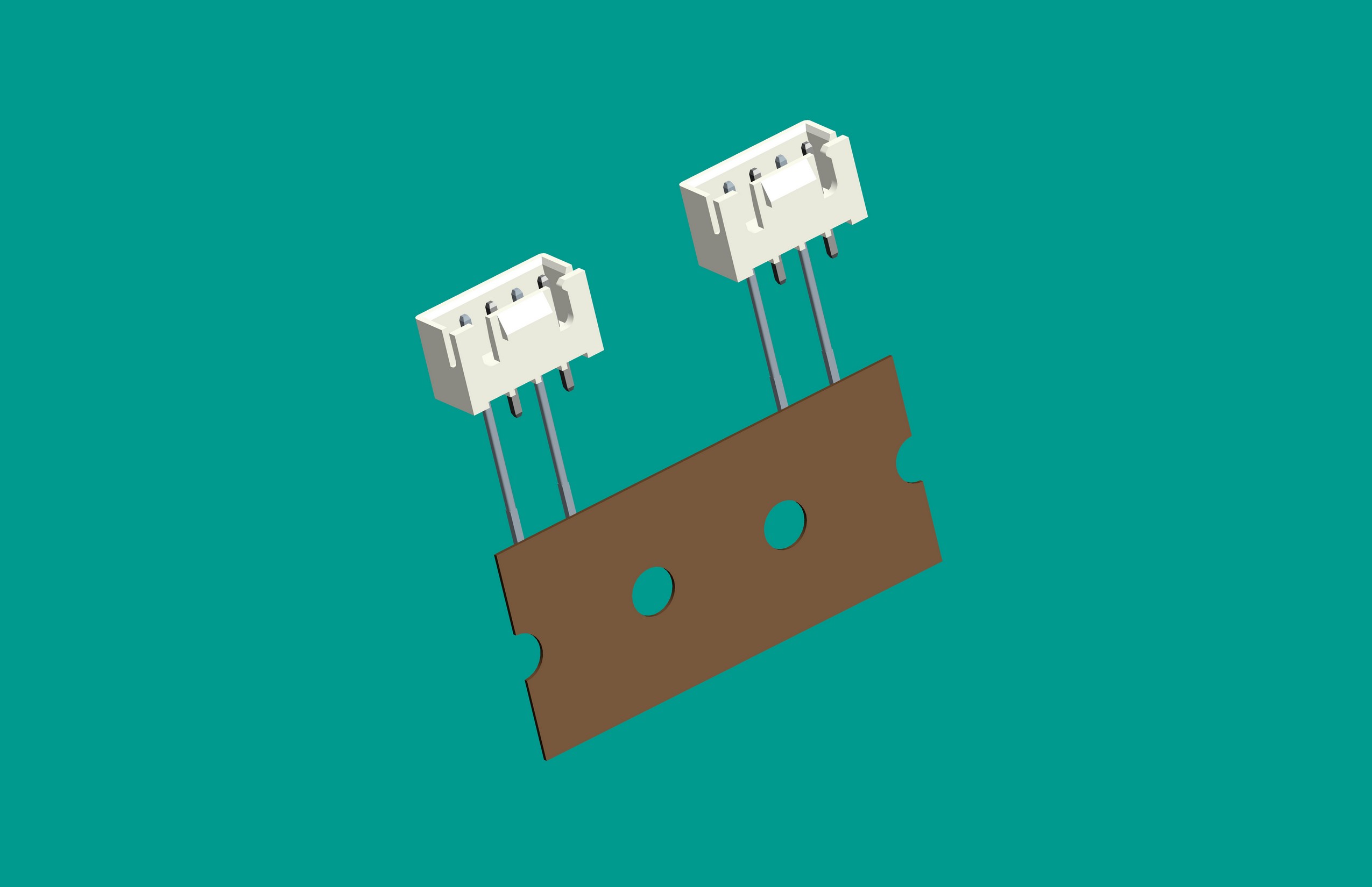 XH-4A(帶扣)編帶立式針座紅色/(步距25.4，1、3短針，反向,12mm)