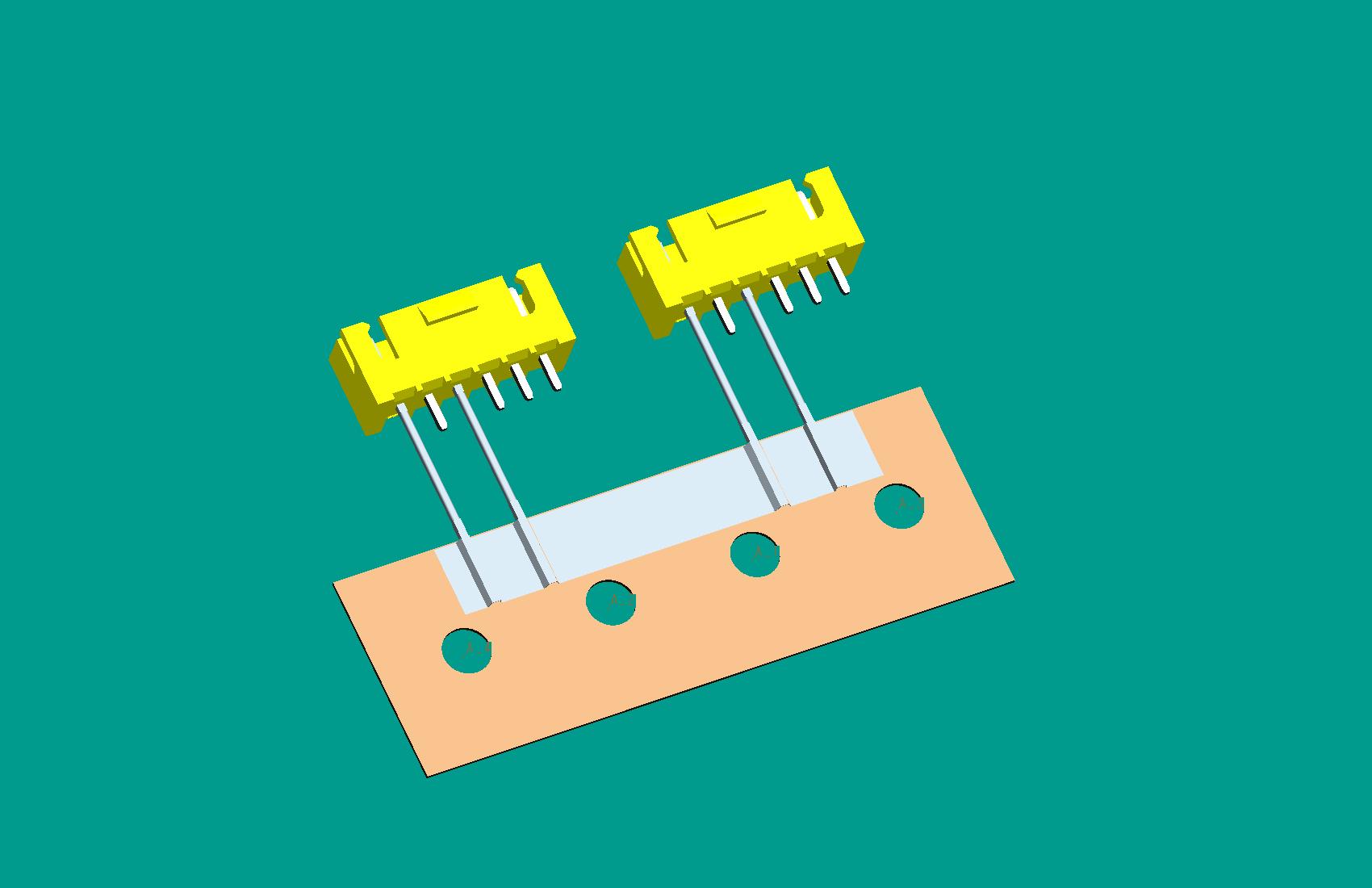 XH-6A帶扣立式針座黃色/編帶(2、4長(zhǎng)針,短針外漏長(zhǎng)2.9mm,正向,12mm)