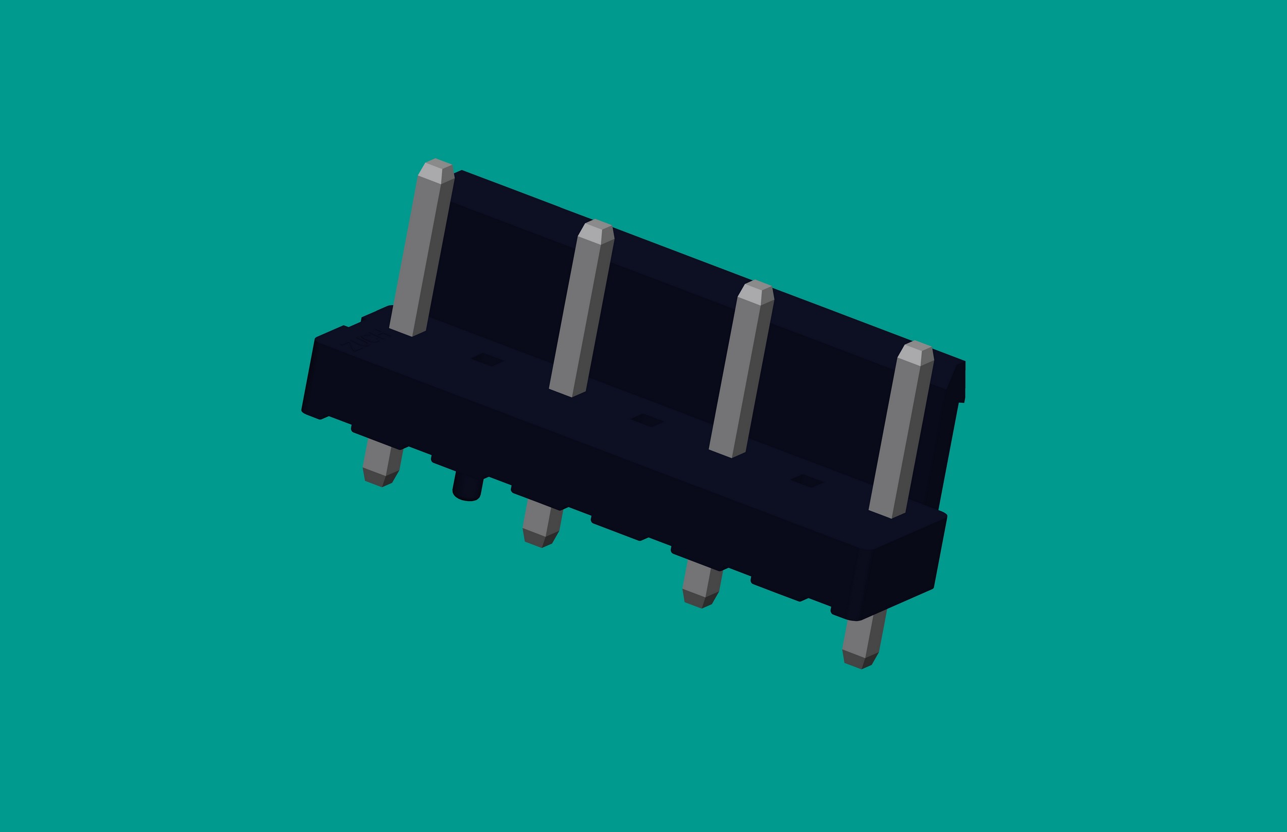 VH7A半包（插奇數(shù)）黑色帶定位針座