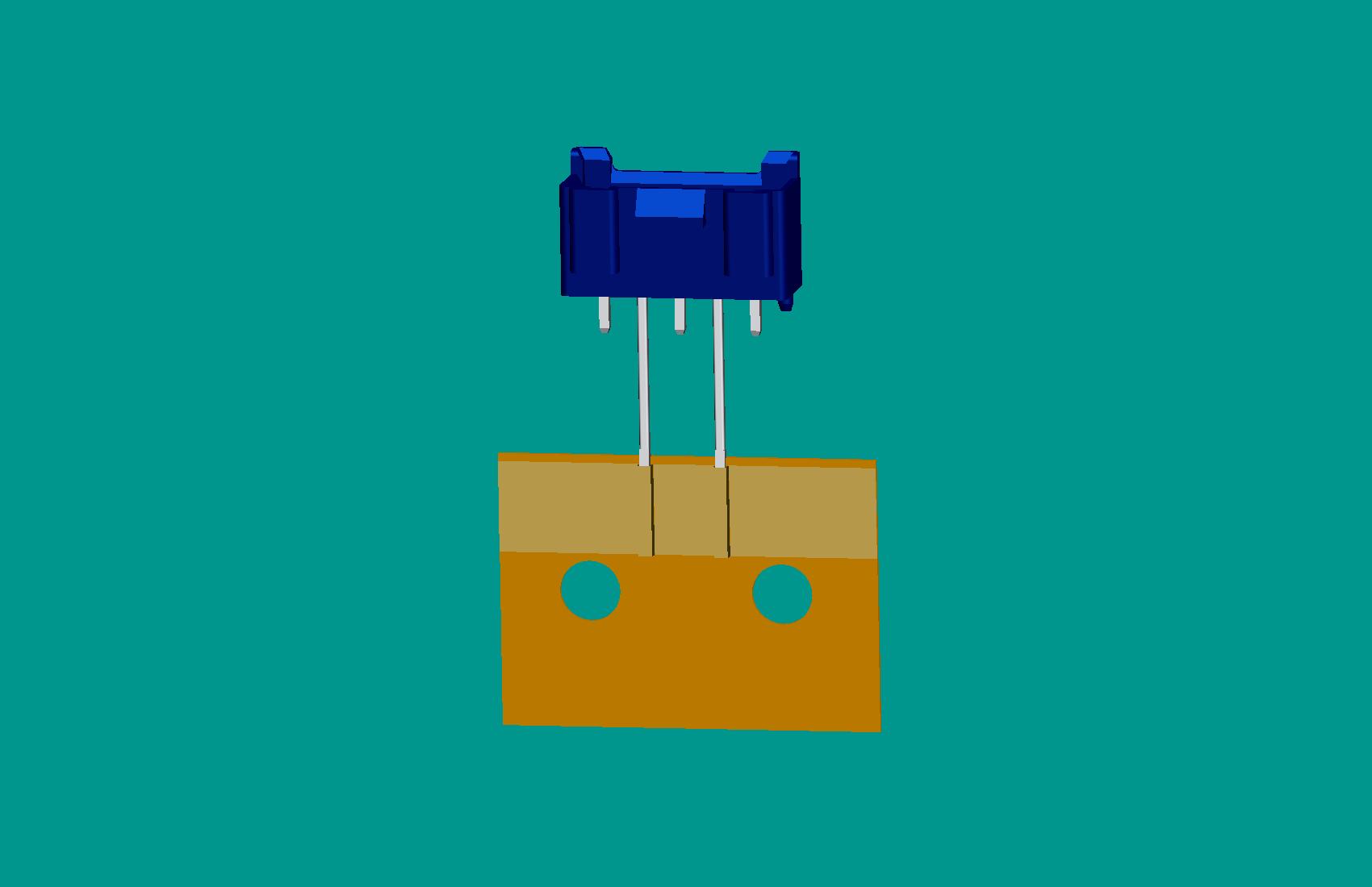 XH-5A全包編帶立式針座藍色/(2、4長針)普通PA66