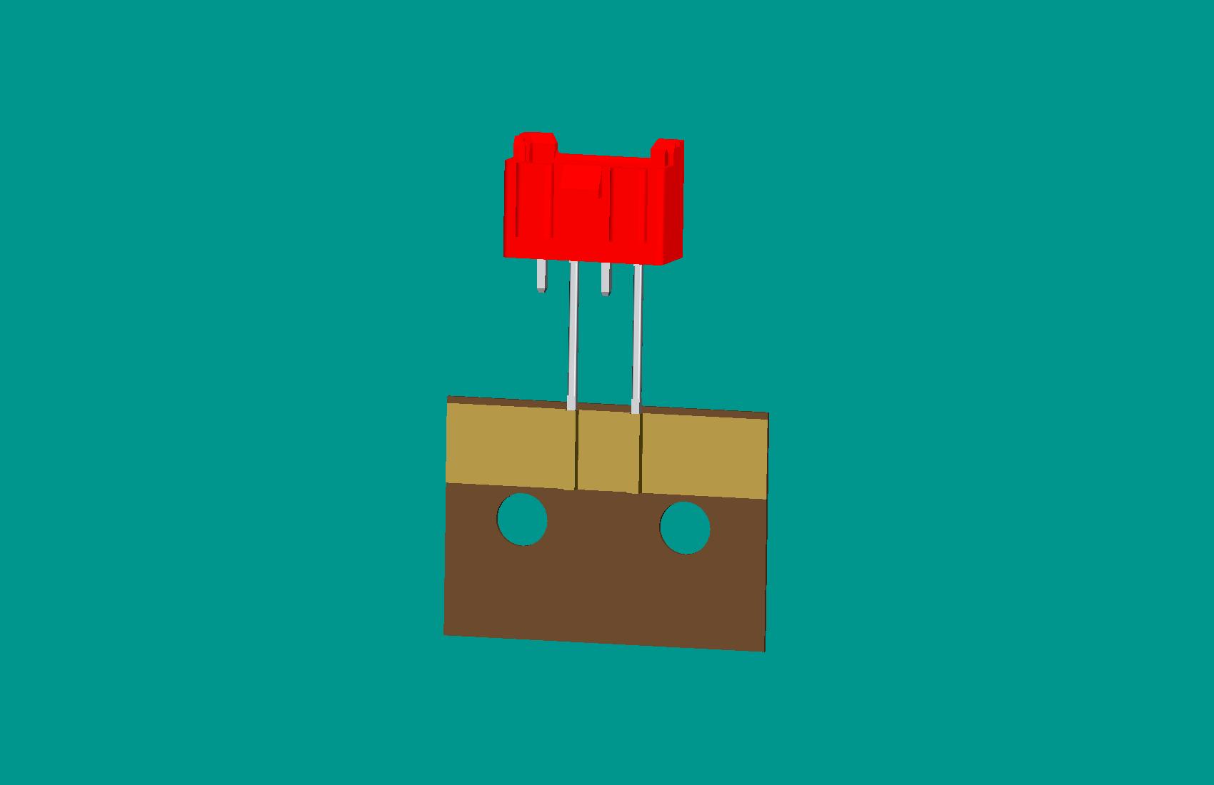 XH-4A全包非限位編帶正向（1、3長(zhǎng)針）(紅色)普通PA66