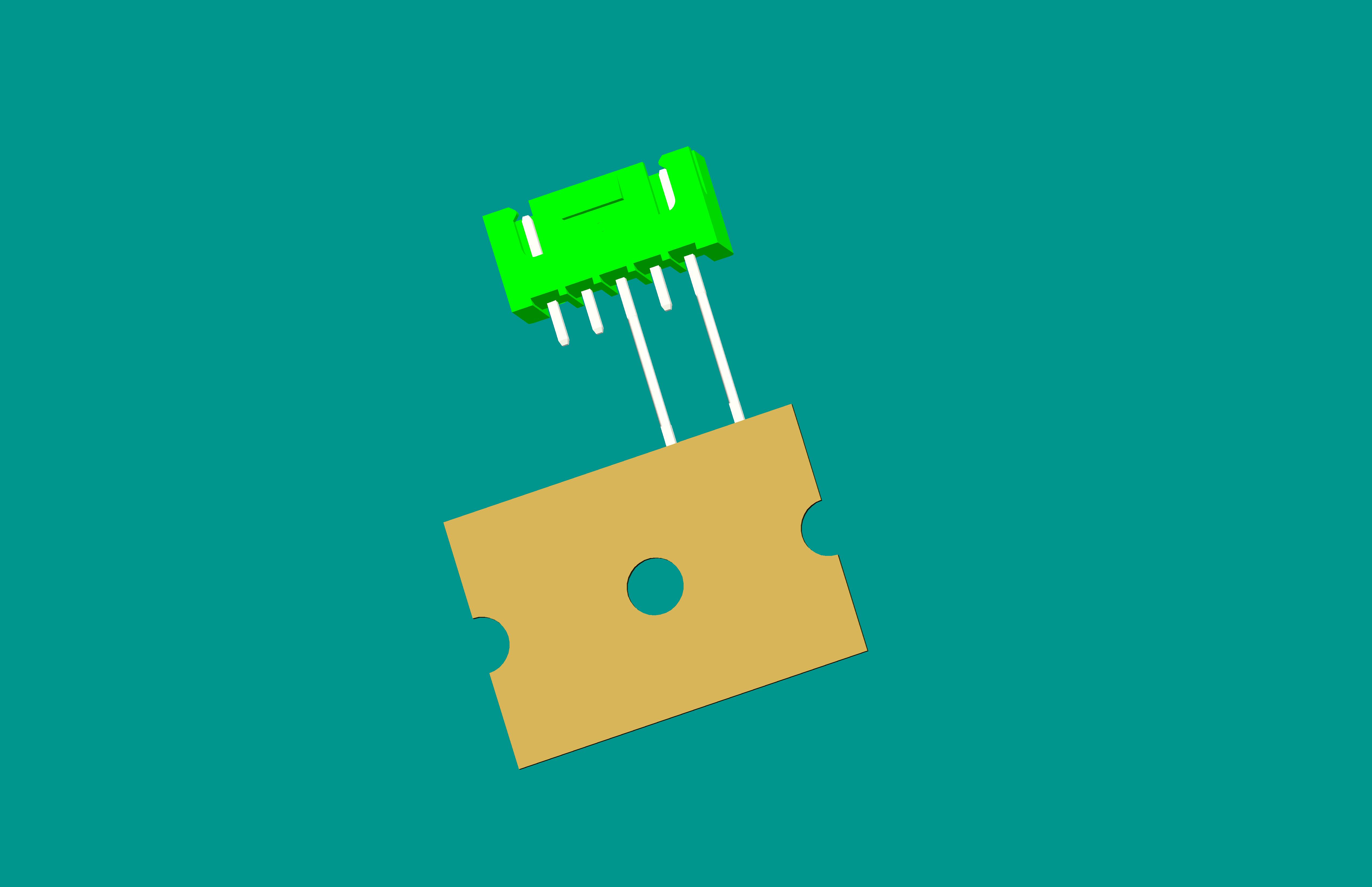 XH-5A(帶扣)立式針座綠色/編帶(1、3長針，反向，12mm）短針外露2.5