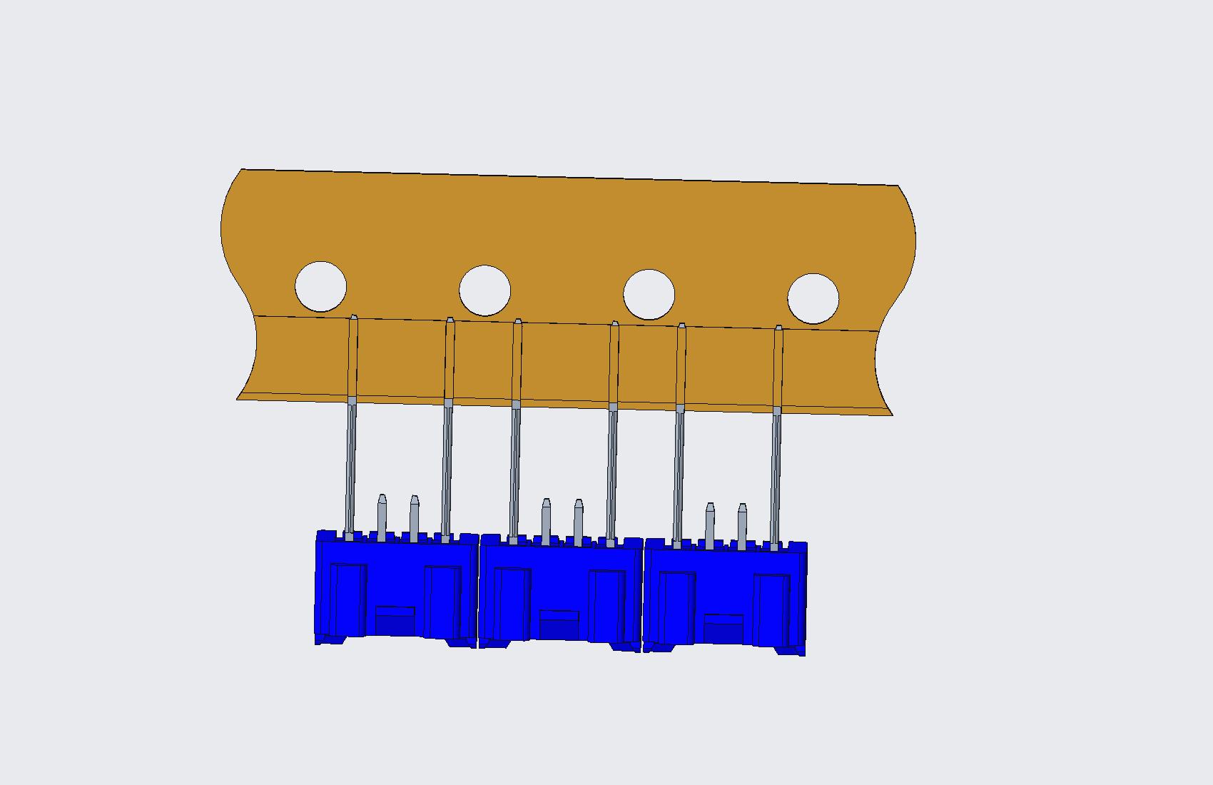 XH-4A全包編帶正向（1、4長(zhǎng)針）(藍(lán)色)普通PA66/奧克斯