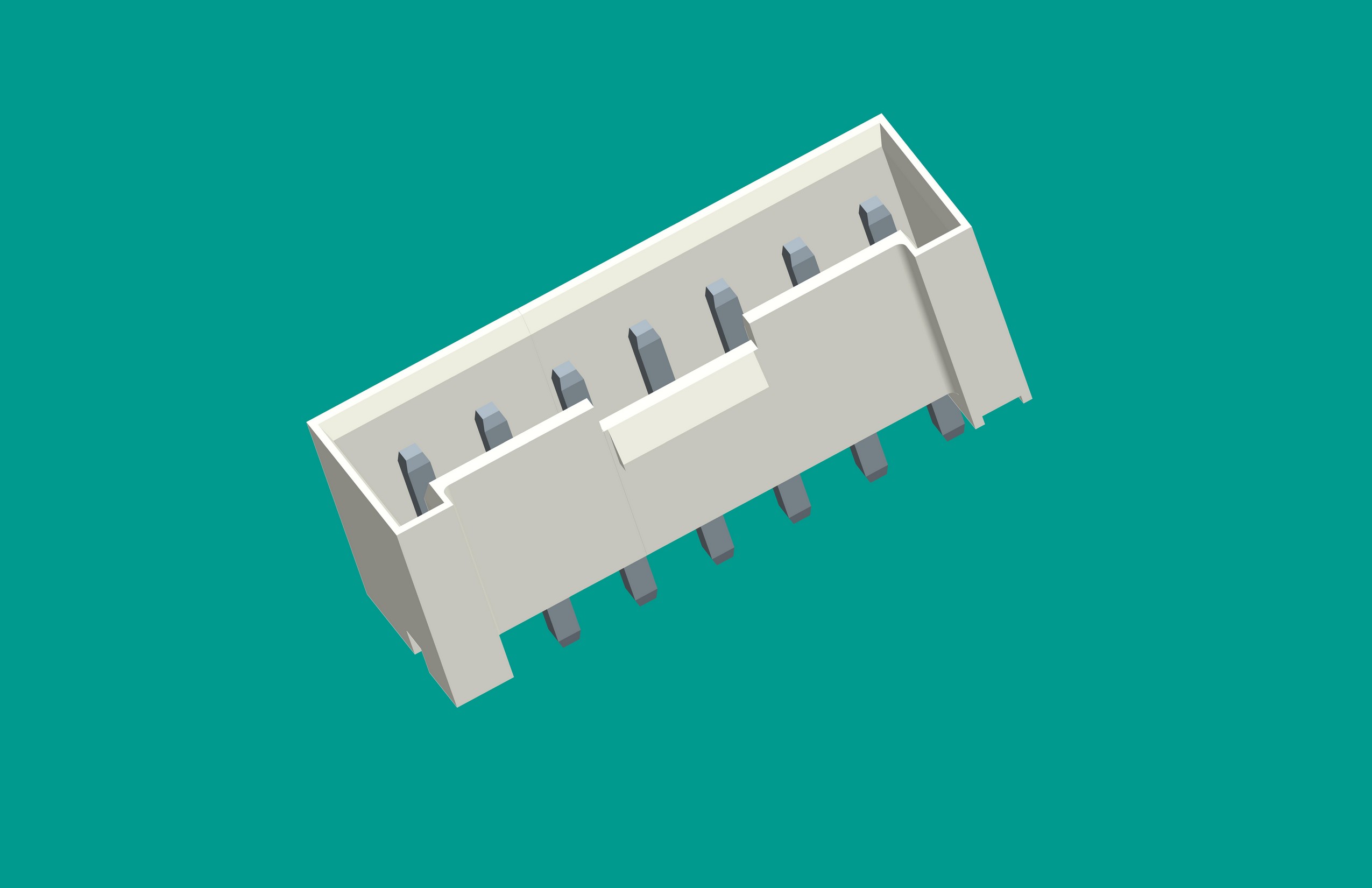 VH7A盒式帶定位針座 -普通PA66白色