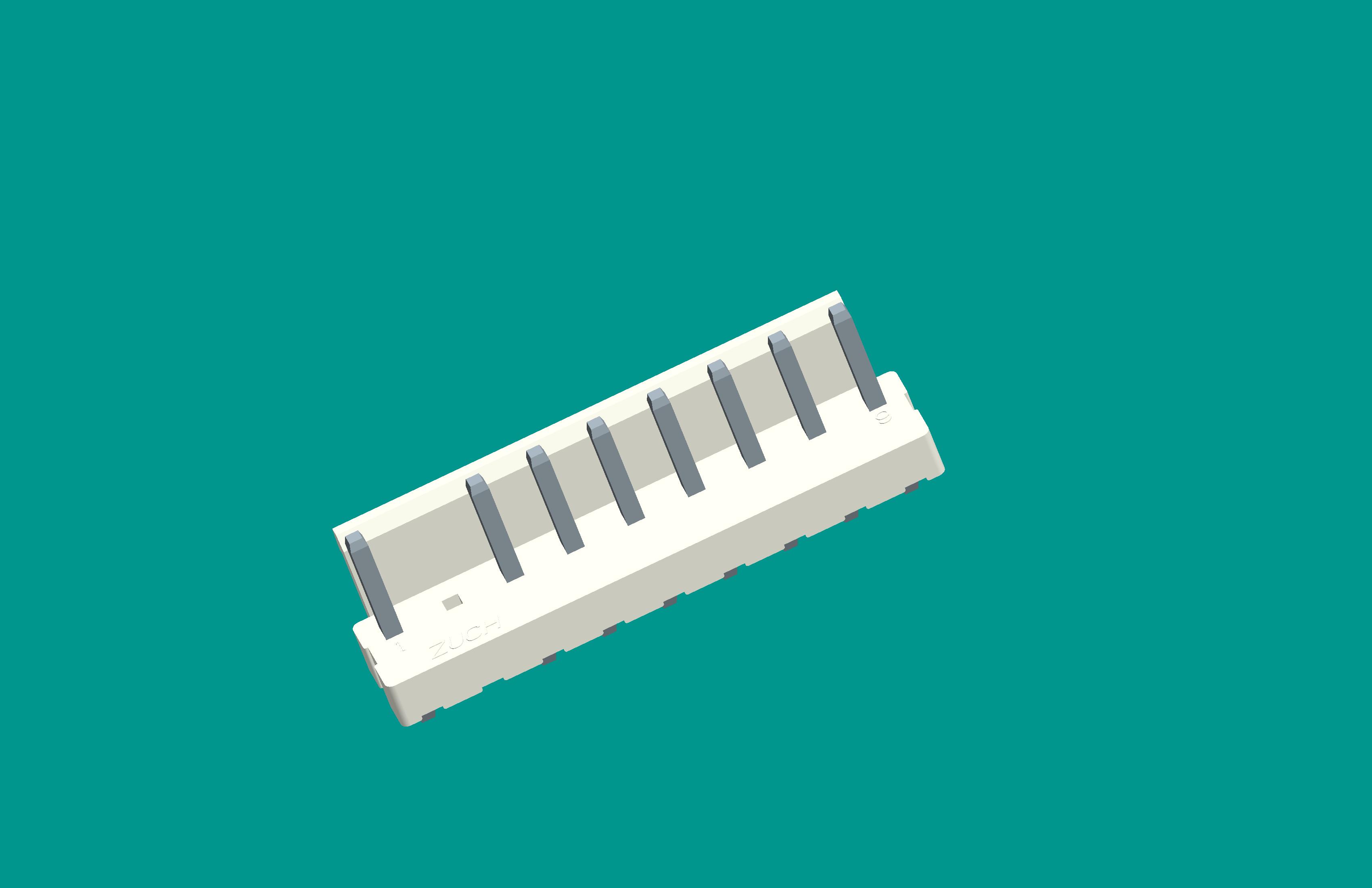 VH-9A8（半包，白色普通PA66）（缺第2針）